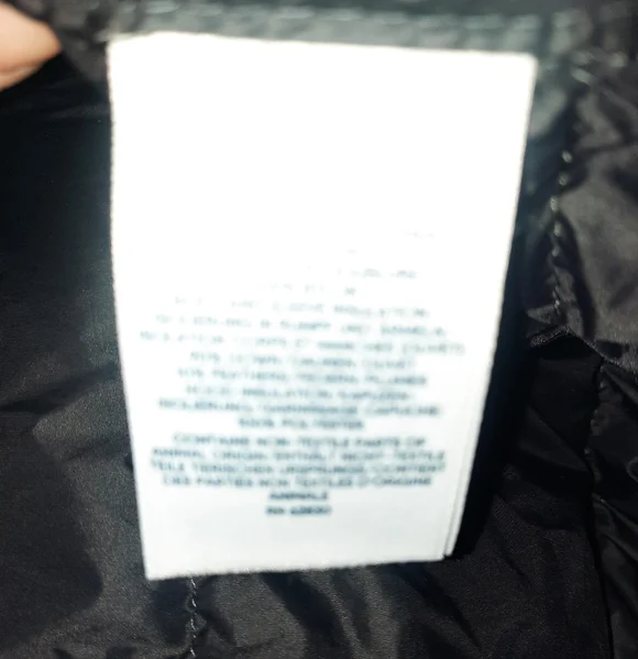 Lands' End Black Puffer Jacket Size XL - Picture 2 of 9